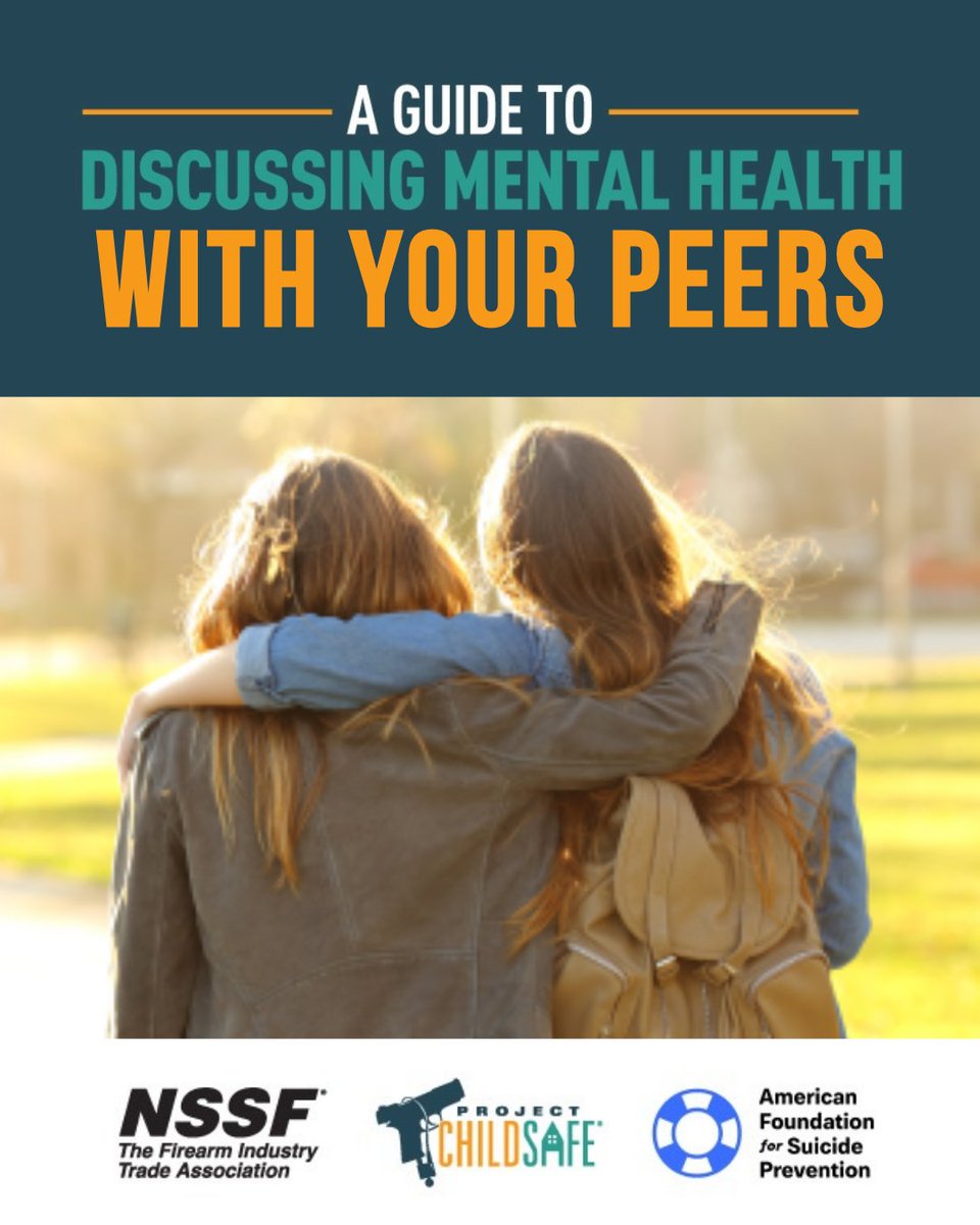 ProjChildSafe's tweet photo. Checking in on a friend or loved one opens a door to connection, support and understanding. 💙

Pairing that support with secure firearm storage can help create the time and distance needed for a crisis to pass and help to arrive.

Start the conversation: https://t.co/0LA3nCXzAn https://t.co/PIoXP3PEWg
