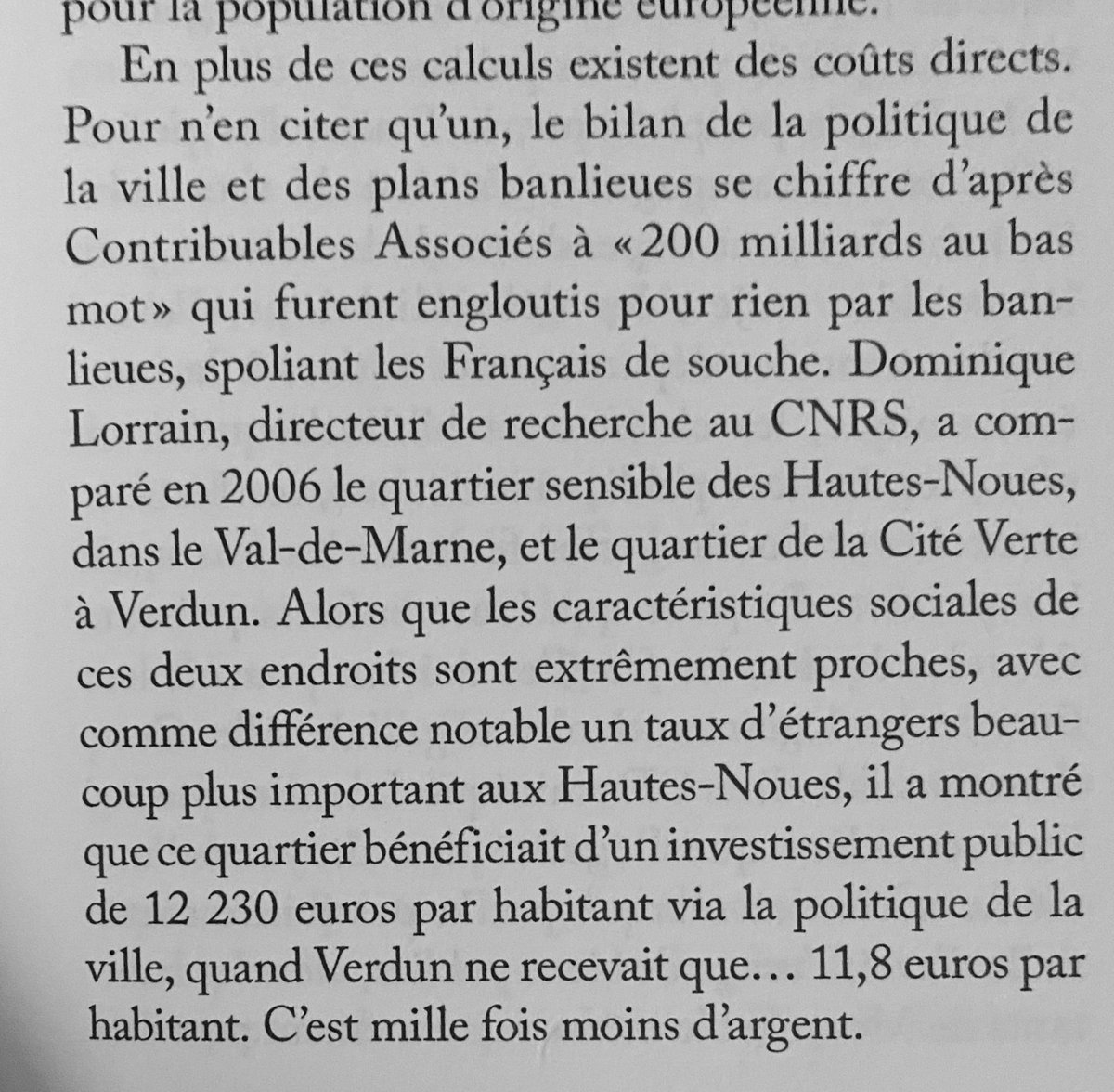 DamienRieu's tweet photo. 👉 12 000€ / habitant d’argent public pour une banlieue défavorisée du Val-de-Marne
👉 11,80€ / habitant pour une ville de la France périphérique tout aussi pauvre (Verdun). https://t.co/zHjCZ9wbNM