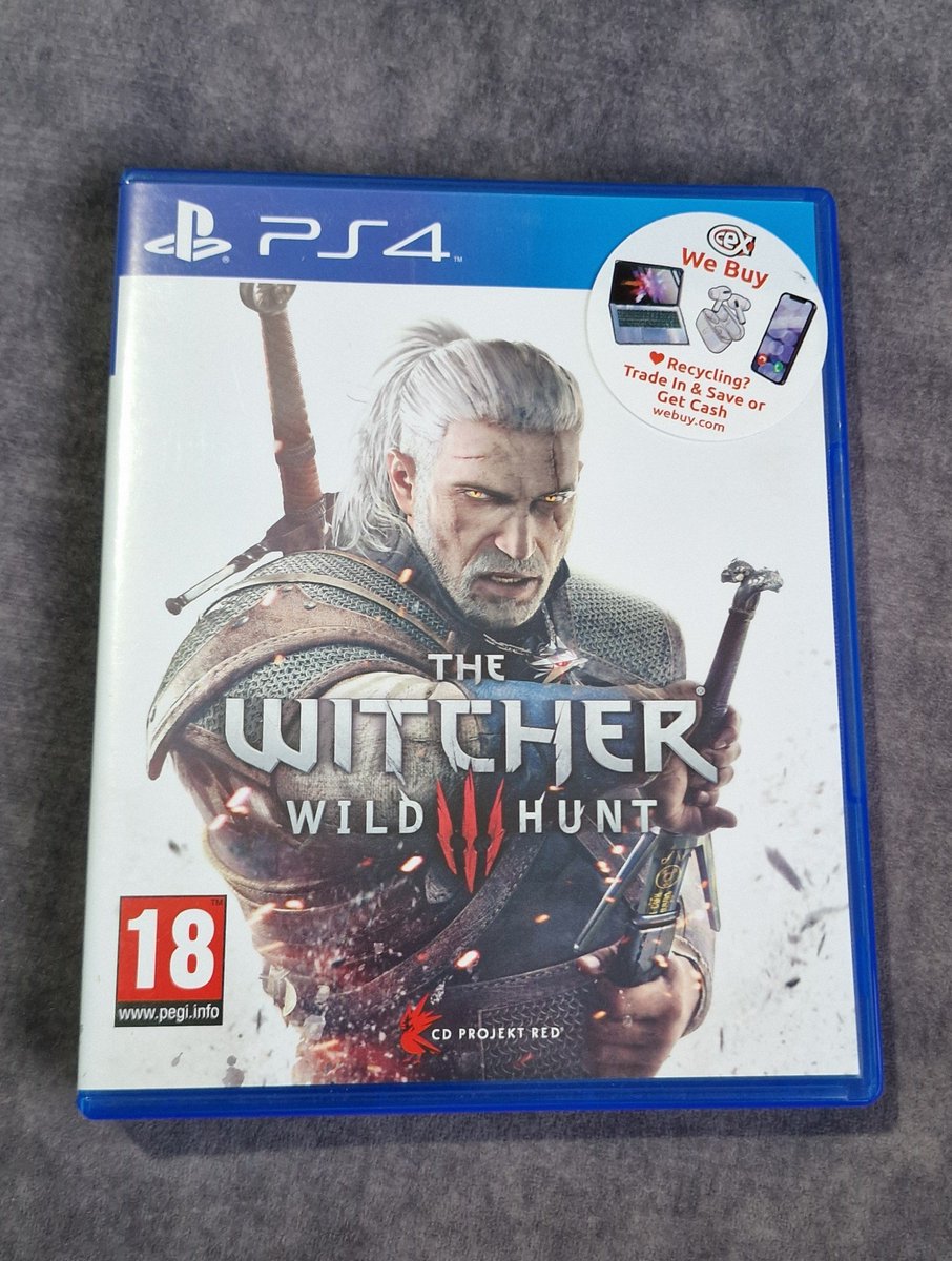Pyrotoz's tweet photo. Bought this for £4 at @Cex.

PS4 hard copy also entitles you to the remastered version (with DLCs) on PS5.

God bless you @CDPROJEKTRED https://t.co/cEc8s4dIEx