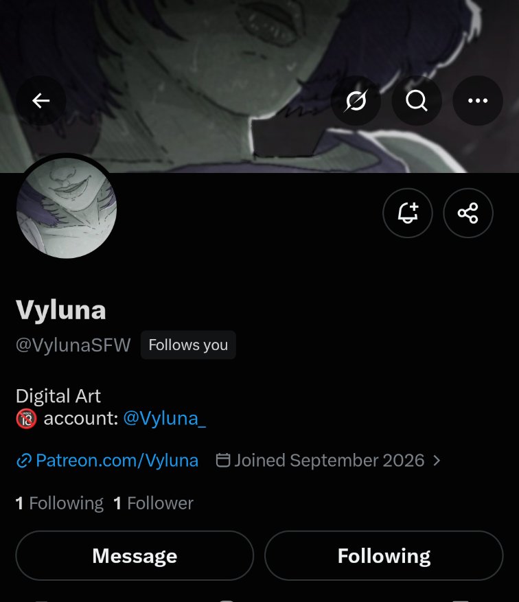 Vyluna_'s tweet photo. Hello everyone! I made another account for occasional SFW content, sketches and safe teasers of my regular content. Follows are greatly appreciated 🙏! Thank you for your constant support. https://t.co/EwYecOYfNa