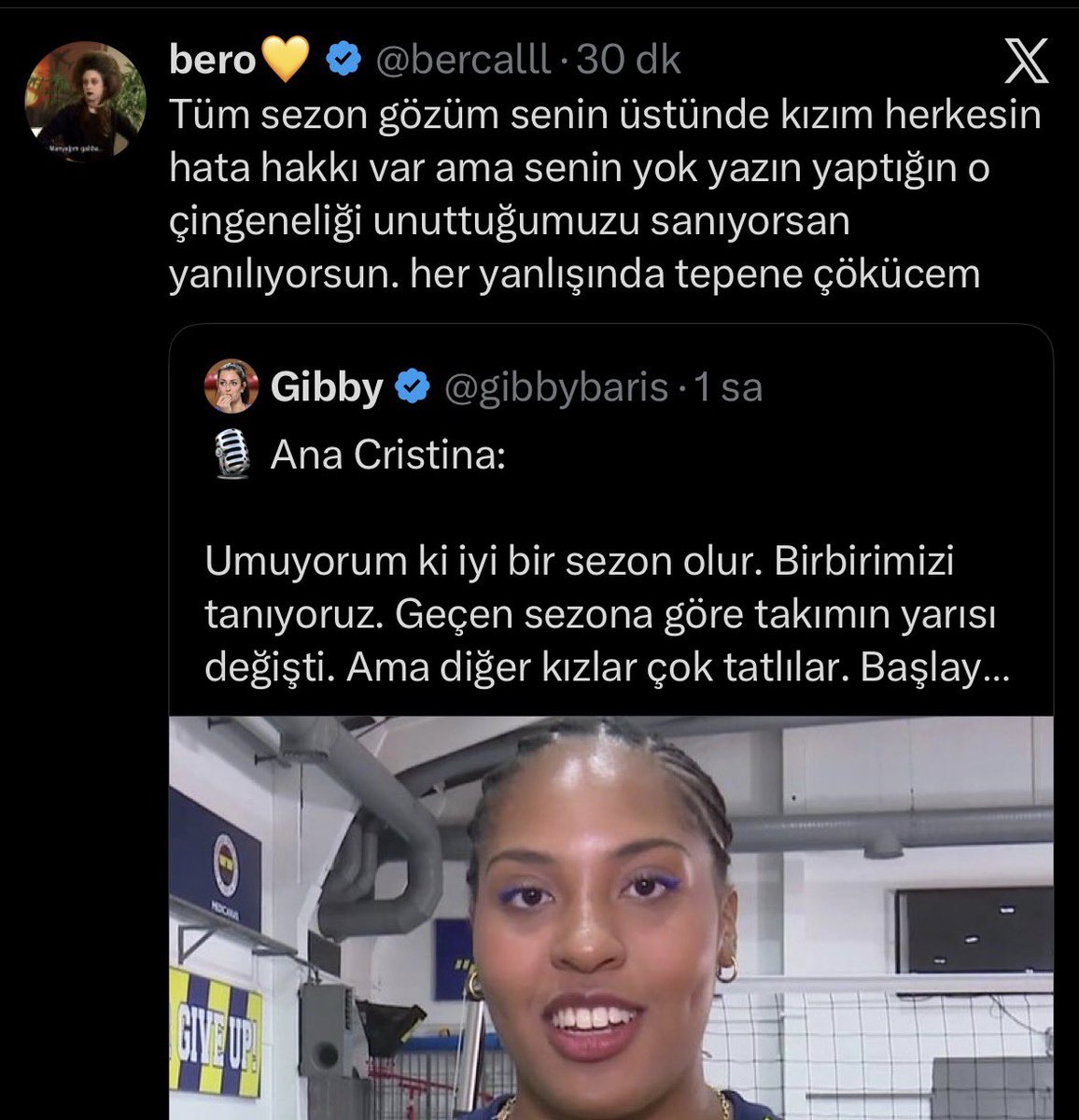 ofbezdimm's tweet photo. Bu beyinsiz ne yaşıyor sessiz sakin olacam diyorum bunlar beni daha da delirtiyor demek öyle beteriyle karşılık vermekten zevk duyacam özürlü beri https://t.co/3cy9gMcy8R