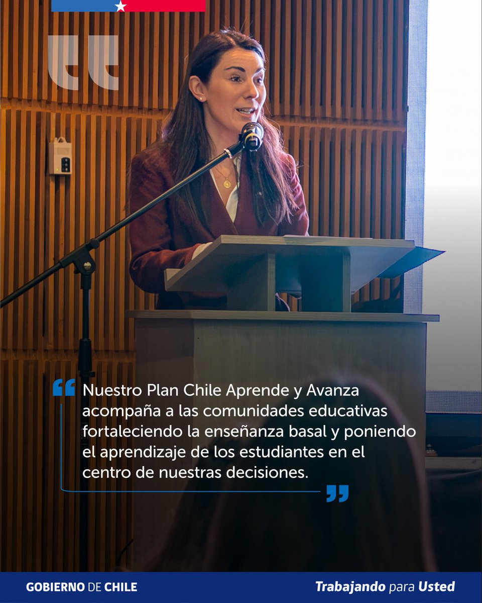 Mineduc's tweet photo. Los datos nos ayudan a tomar mejores decisiones.

Education at a Glance y PISA reafirman una prioridad: fortalecer las condiciones para que los aprendizajes ocurran.

Nuestro foco está en la sala de clases, en partir temprano y en respaldar a profesores y directores. https://t.co/0pgjrBGk68