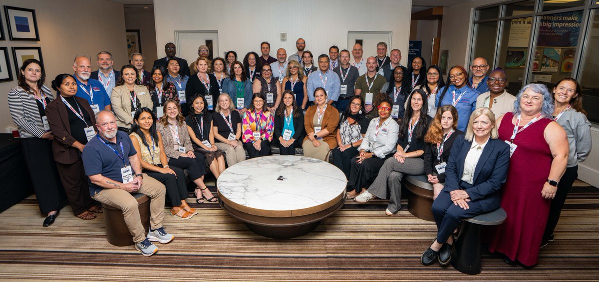 ASBDC's tweet photo. Congratulations to the new 2027 Rising Leadership Cohort! Yesterday's kick-off marked the start of a year-long program where SBDC professionals strengthen their leadership capacity, expand their network presence, and learn to lead with greater clarity and purpose. #SBDC2026 https://t.co/b4Xyv3ycHa