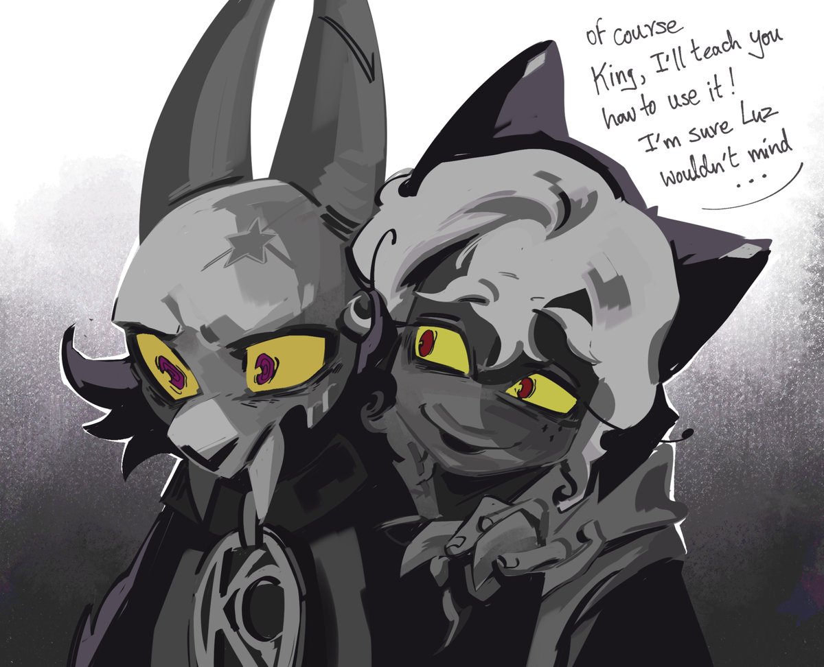 Dlsintegrating's tweet photo. // Toh spoilers
.
.
.
.
Very interested in what transpired b/w them for king to spiral THAT much with copium https://t.co/BXJSkVaWPw