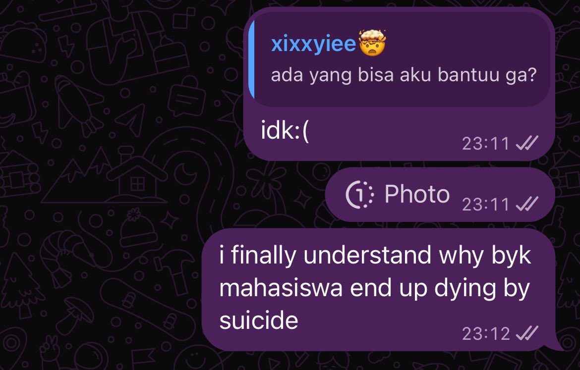 sashaguileraa's tweet photo. was feeling rlly anxious earlier, genuinely dk what i’d do without my unpaid therapist😞 i fucking hate wednesdays. when tf is sem 5 gonna end bro im actually cooked https://t.co/4KDEhg3m12
