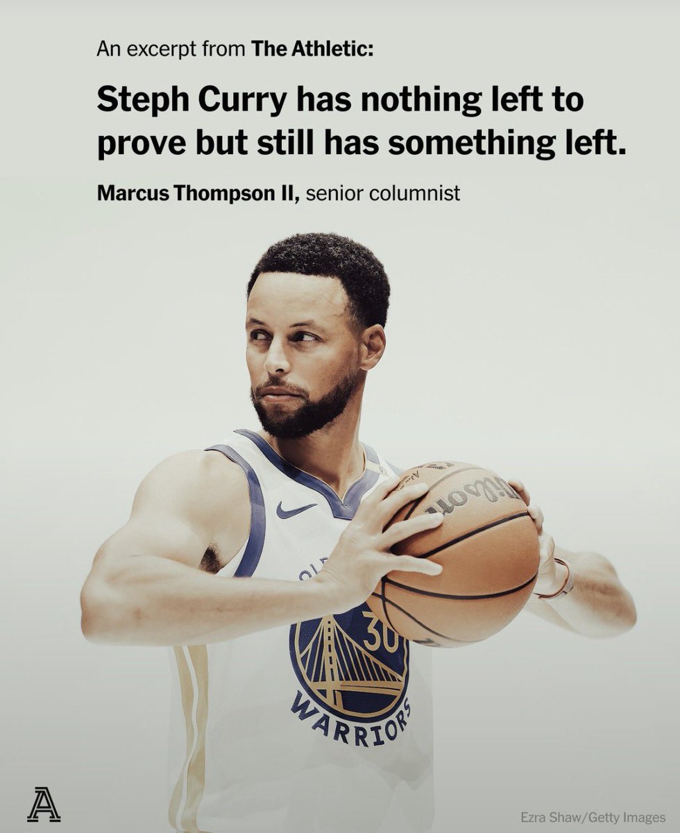 ThompsonScribe's tweet photo. Steph Curry’s greatness earned this. A chance to go out how he wanted.

And he wants to end it here.

https://t.co/cnbkDaDRp4 https://t.co/GotIE12qI5