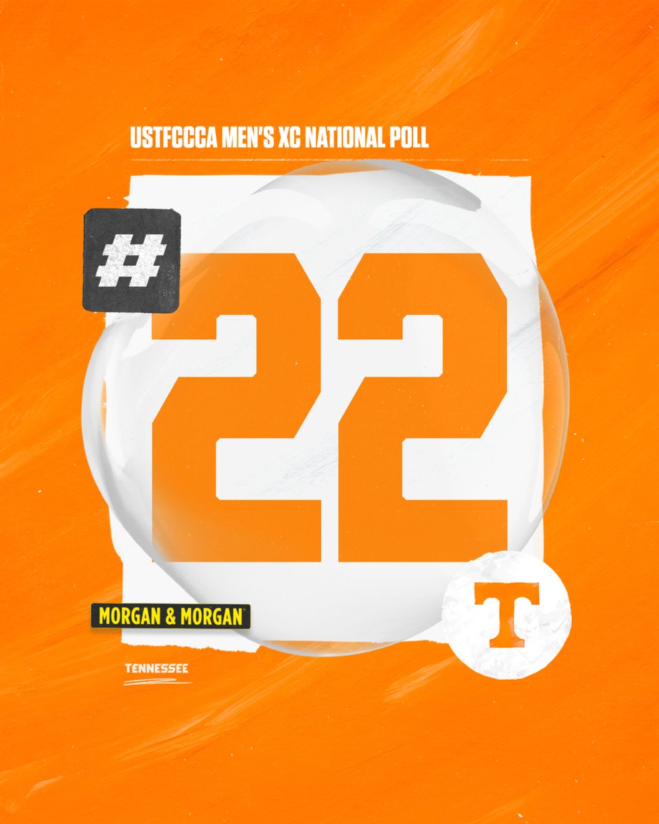 Vol_Track's tweet photo. Men's XC breaks into the @USTFCCCA top 25 this week!

#GBO 🍊⏱️ https://t.co/SHSuevMVn9