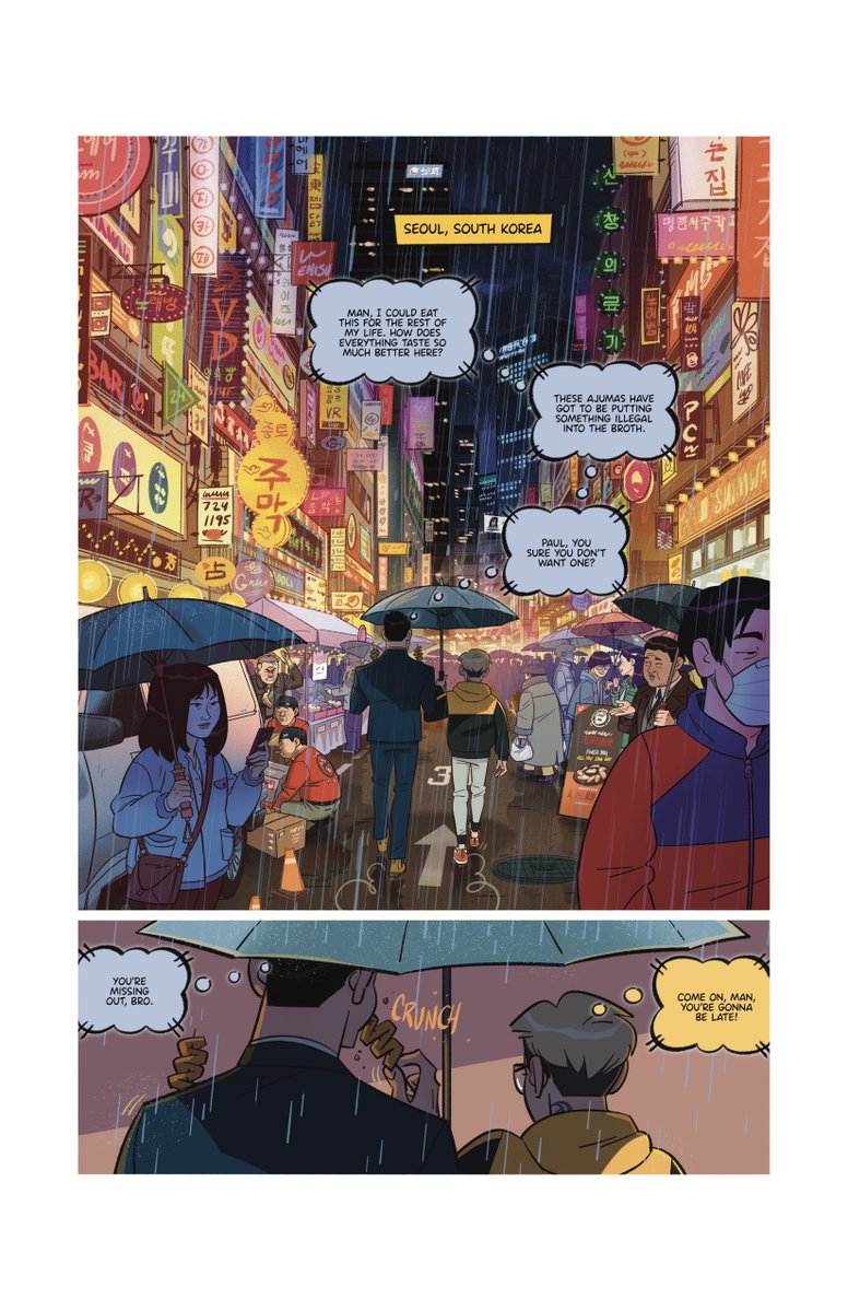 ImageComics's tweet photo. Twin brothers. A telepathic bond. The most dangerous heist of their lives. ROYALS TP from Derek Kirk Kim and Jacob Perez now, collecting issues #1-6. Pre-order at your LCS, Bookshop, Amazon, B&amp;N, Books-a-Million, Indigo, and Waterstones.
https://t.co/23LSreMzdW https://t.co/uYMDC0LFVx