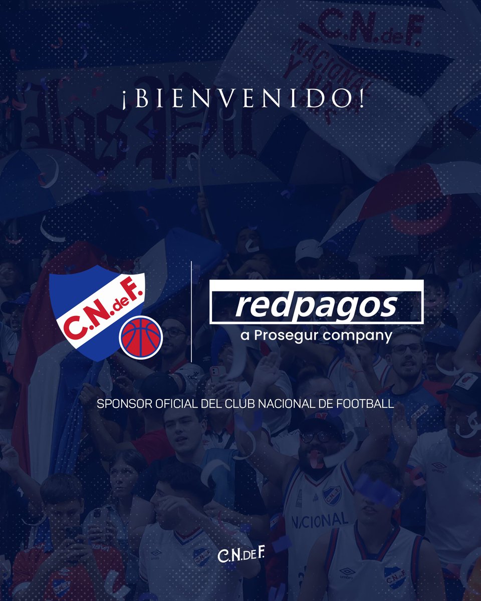 CNdeFbasketball's tweet photo. 𝗕𝗜𝗘𝗡𝗩𝗘𝗡𝗜𝗗𝗢 @RedpagosOficial 👋🏻

Nuevo sponsor oficial del @CNdeFbasketball ✅️ https://t.co/v7ZTuduI6p