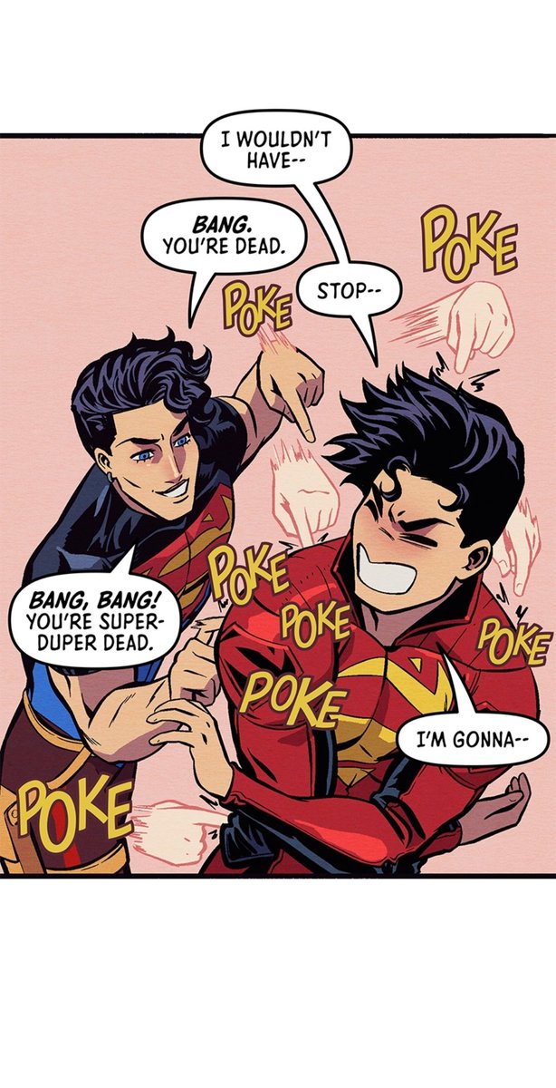 Samcamp_'s tweet photo. Issue 35 of Jon Kent: This Internship Is My Kryptonite is live on DC Universe Infinite, for free! Lois has a very bad, no good day as Conner teaches the twins about the family history, and Jon crossed over to Midvale. Check it out! 

https://t.co/BstdYHKTcg https://t.co/EAXjShB2mD