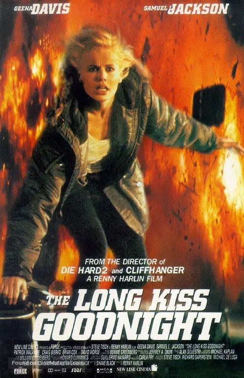 GRCinemaTicket's tweet photo. The Long Kiss Goodnight (1996) is a shining example of an overlooked action movie. Despite its action structure this is a fast paced adventure with plenty of mayhem. This time Black’s penchant for Christmas isn’t merely window dressing!!! https://t.co/mLbjCJKtUk