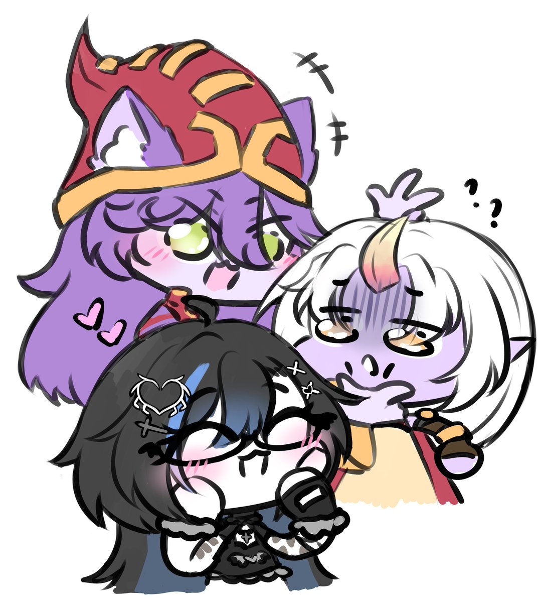 myeovov's tweet photo. ta yuumi jest taka piękna (˵◝ ⩊  ◜˵マ
dla @Kotodemonolog 💙 

arty stworzone przez @yhunter_exe 🖤 https://t.co/9mMvFqF73H