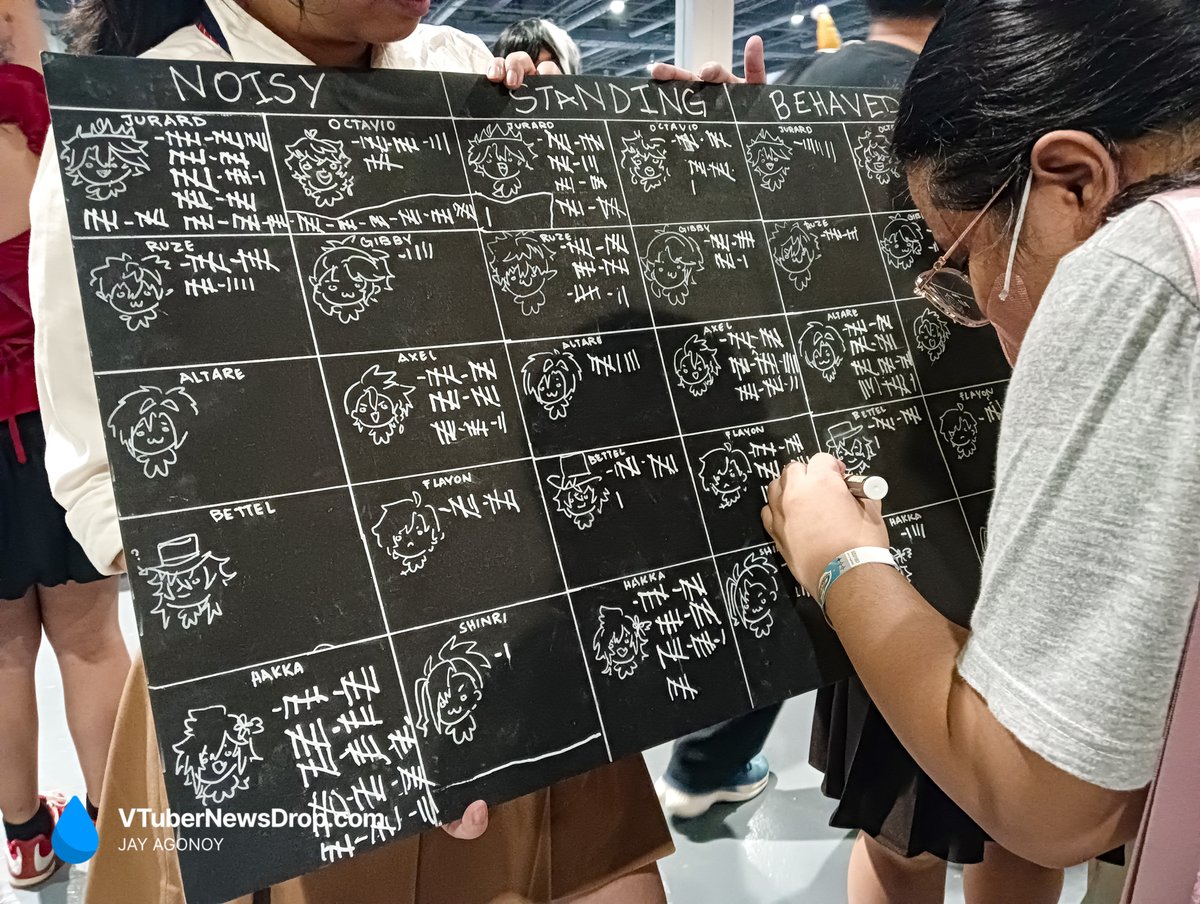 VTuberNewsDrop's tweet photo. SNAPSHOTS: NewsDrop was at Cosplay Mania 2026 and other activities around SMX Manila last weekend
· HOLOSTARS fans in classroom mode
· Nenechi’s flower stand (PH debut)
· NIJISANJI pape at the cafe
· Seible on the Mall of Asia Globe

Stay tuned for our event report! https://t.co/7G7bkxr5RU