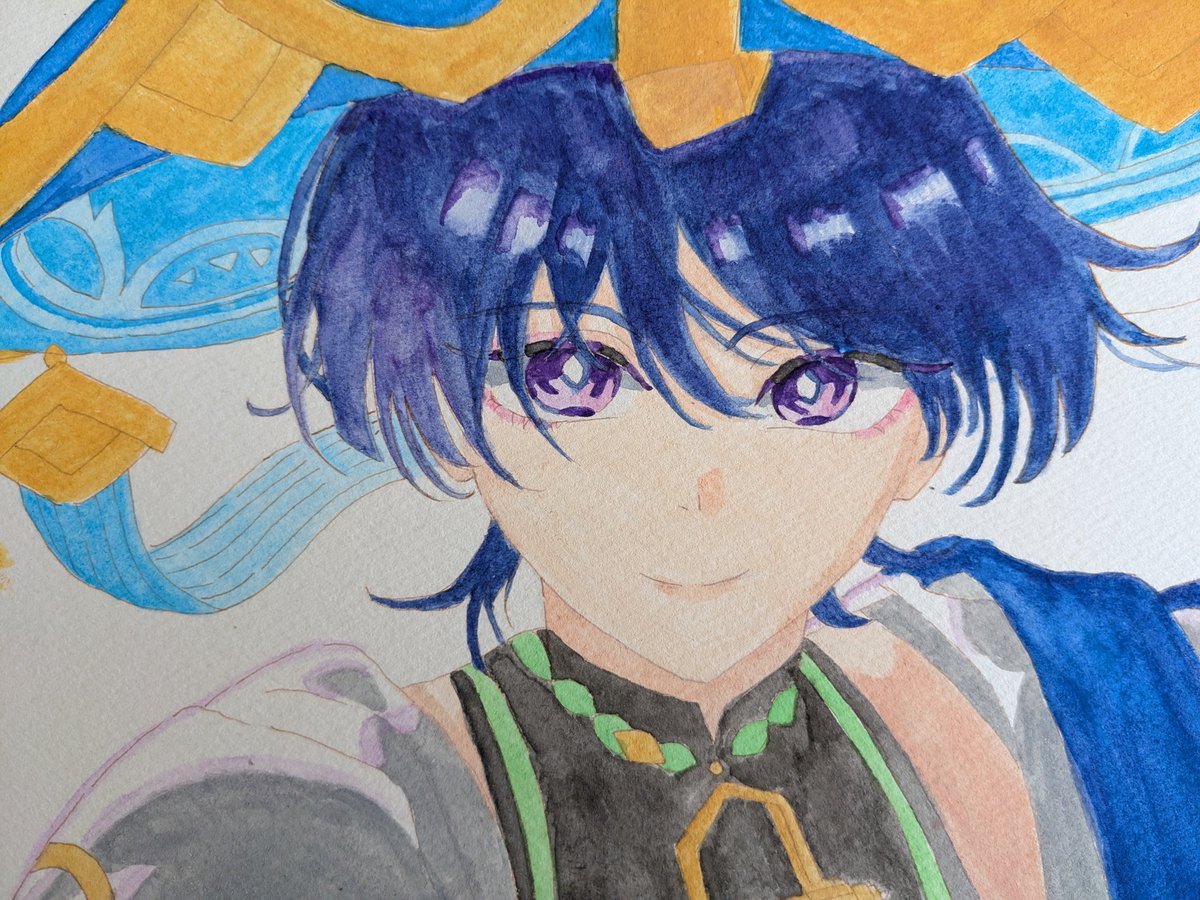 Rio882649's tweet photo. 暇だから前描いたイラストでも見せびらかしちゃおー(*^^*)

一応放浪者だよ！女の子に見えるけど...
帽子に立体感ないのと色ミスってんの悔しい...(Т^Т) https://t.co/x5tNMmjuv5