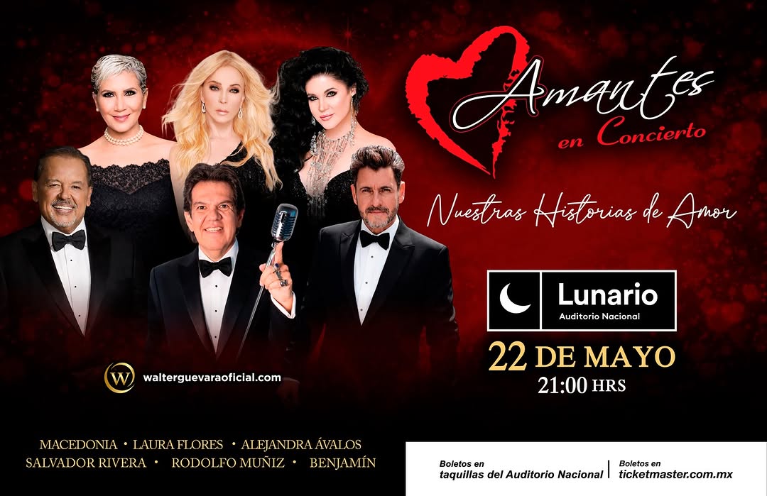 eileenm_7wl's tweet photo. ❤️ Amantes en Concierto: Nuestras Historias de Amor

Te esperamos el 22 de mayo en el Lunario del Auditorio Nacional para vivir una experiencia llena de recuerdos y grandes canciones.

Por única ocasión, reunimos a Macedonia, Laura Flores, Alejandra ... https://t.co/qHQehxT3jW