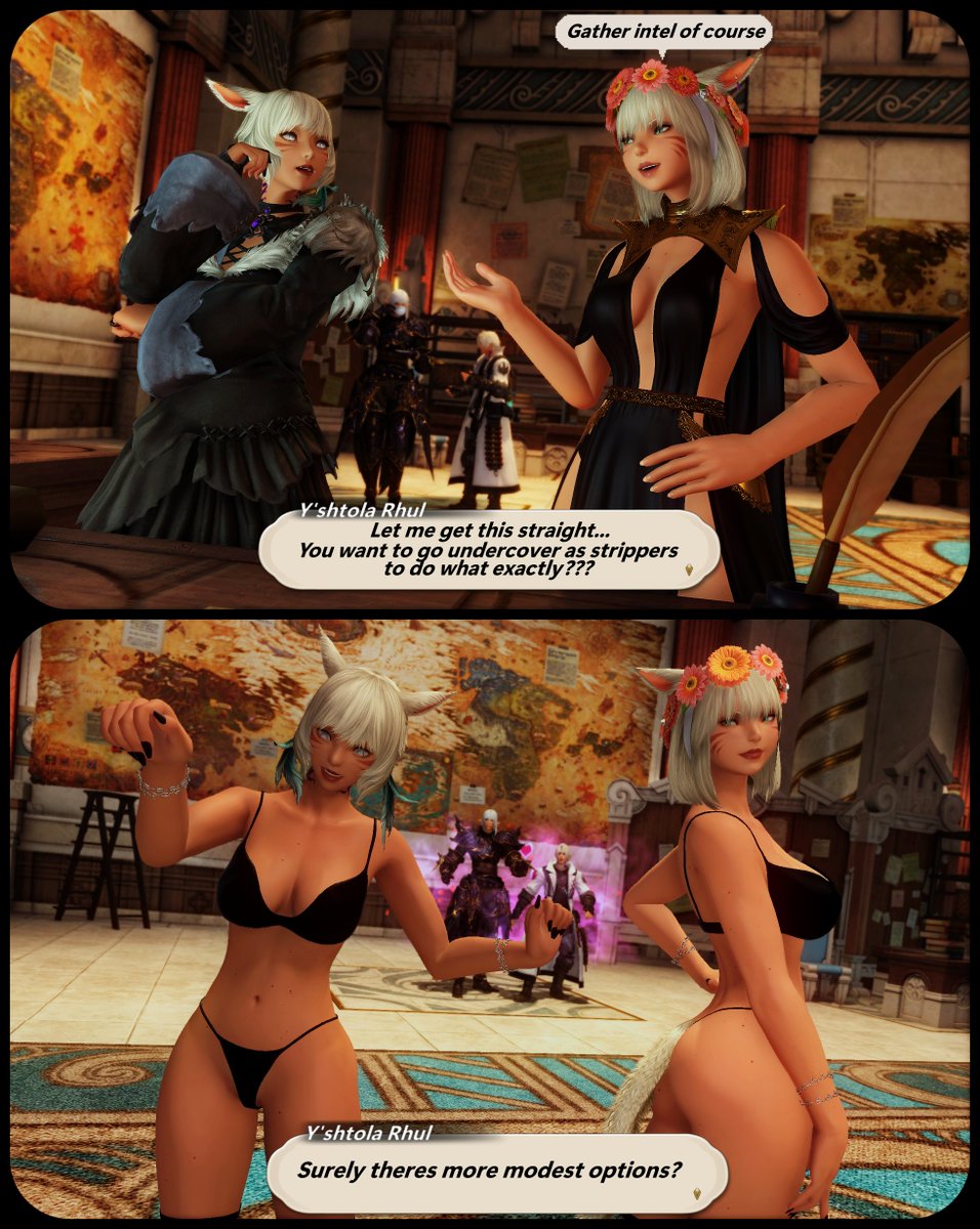 ImNex_NXO's tweet photo. Roxie &amp; Y'shtola's Covert Ops! (Part 1 of 3)

#ffxivnsfw #gposernsfw #miqotenstw #nsfw https://t.co/mzZYFQQW08