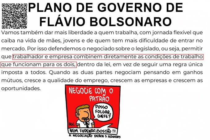 iMobilizando's tweet photo. Em seu plano de governo, Flávio Bolsonaro propõe substituir as leis que protegem o trabalhador para adotar um modelo de negociação direta com o patrão.

Não se enganem. Flávio e o PL odeiam o trabalhador brasileiro.

#FlávioInimigodoTrablhador https://t.co/a0emDPhgYn