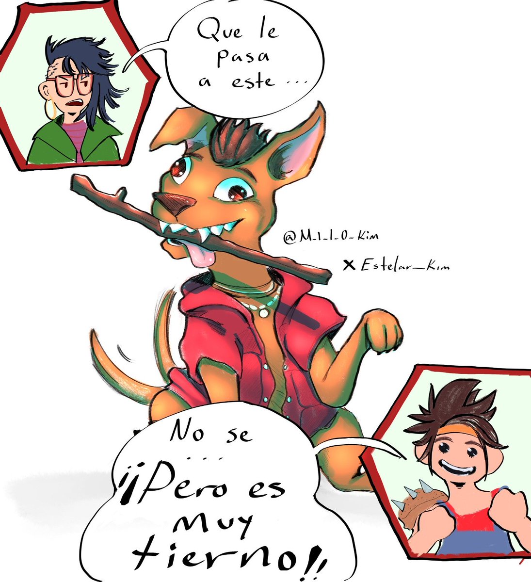 estelar_alien's tweet photo. Raww :D 🐕🪵

Inktober día3 concluido

#raww #forggotenisland #fanartㅤㅤㅤㅤ https://t.co/OHohEngygH