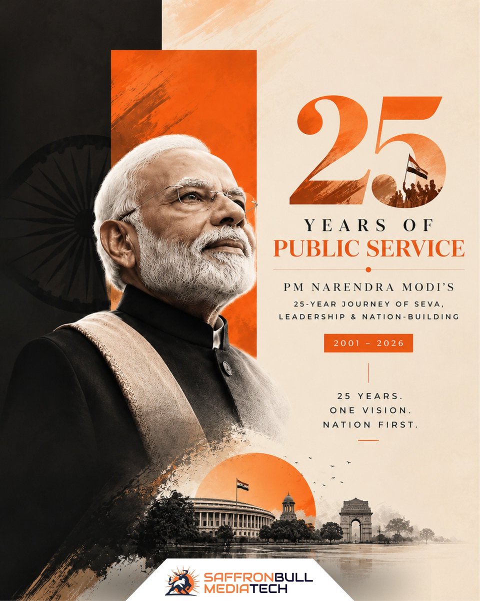 thakkar_sameet's tweet photo. Thank You For Your Leadership Hon'ble Prime Minister @narendramodi Ji.

Prayers To Mahakal For Your Continues Leadership. 

#25YearsOfSeva https://t.co/79wmP67iut