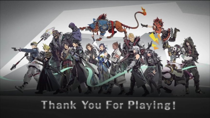 A6pBk's tweet photo. エバクラ今日サ終か（泣）
FF7やった事なかったから1年位前からやってたけど、結構面白かったです😊
プレイさせて頂きありがとうございました☺️ https://t.co/d6FVCbRjSC