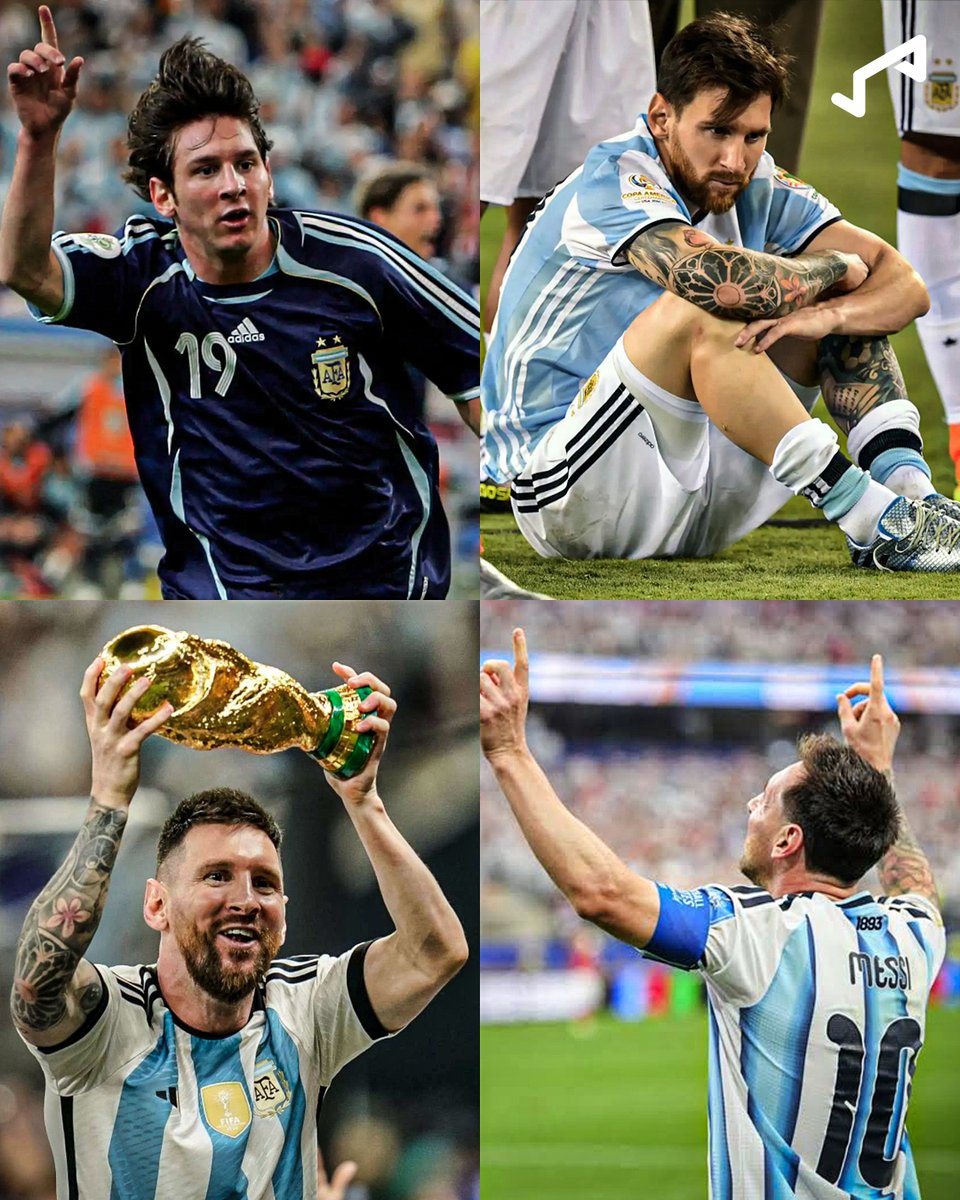 goal's tweet photo. It's been a journey... 🥺🇦🇷

Thank you for the memories, Leo! 🐐✨ https://t.co/iyTNW6BB9u