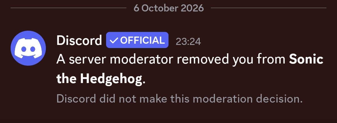 lacedapplesauce's tweet photo. Bro on the fucking sonic discord i got banned because I was larping as verbalase https://t.co/BrOCrJs9qF
