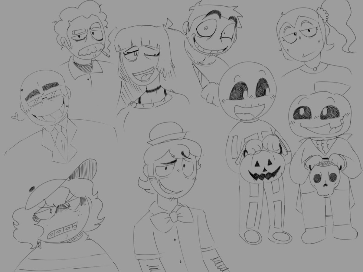 DalittleS27265's tweet photo. Doodles of the characters! Lmk what I should draw im bored!
#PROSHIPmonth
#smuttymonth
#proship https://t.co/RWoeHwijc9