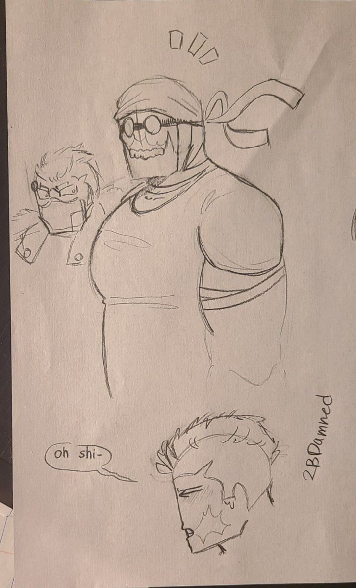 Gaburune's tweet photo. School scribble ๐๐๐
#2bhank #sanmos #madnesscombat https://t.co/00KMue8R0w