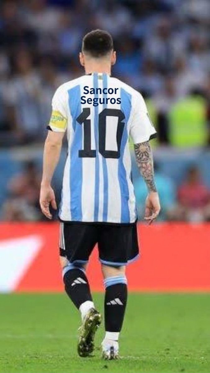 FarmearAura's tweet photo. Gracias por todo tu talento,  tu magia con la selección argentina Lionel Messi Sancor Seguros. https://t.co/rFLkEiJan3