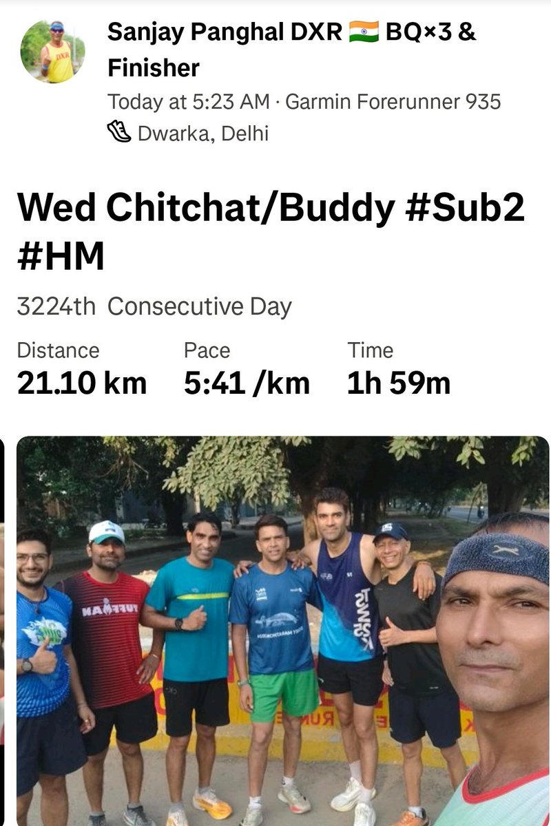 sanjaypanghal's tweet photo. पिछले जन्मों के कर्म को भाग्य तोइस जन्म के कार्यों को कहते है पुरुषार्थ,
जो किया है, उसका पुरस्कार मिलेगा या भुगतान करना है, यही है यतार्थ।
Wed Chitchat/Buddy #Sub2 #HM
#AdmireYourself
#pangale #nonstoprunner #Runपगले #DXR #मक्खनदौड़ #RunningMonk #fitness #running @FitIndiaOff https://t.co/vjVHjubp9p