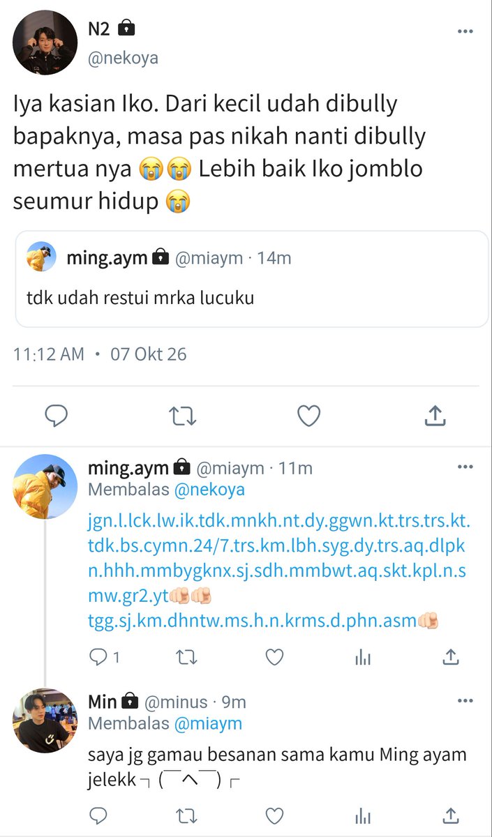 kujenaka's tweet photo. Yh begini respong Ming Ayam N2 https://t.co/ha1YwUdX5n