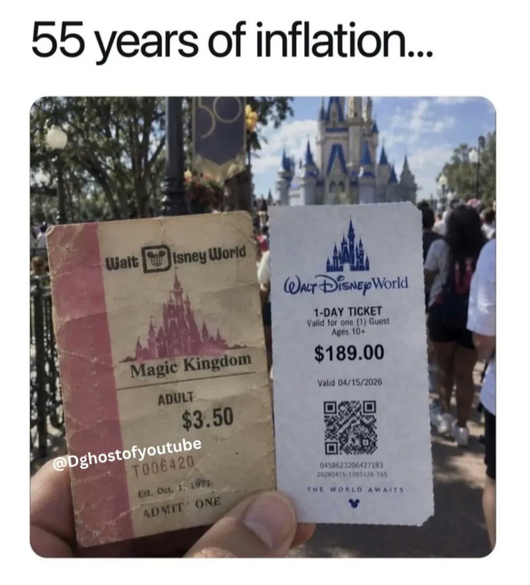 eWfc0re's tweet photo. Imagine complaining about inflation when you could just be buying $BTC 

It has beaten the currency over every real hold period https://t.co/bJbobOsYiO