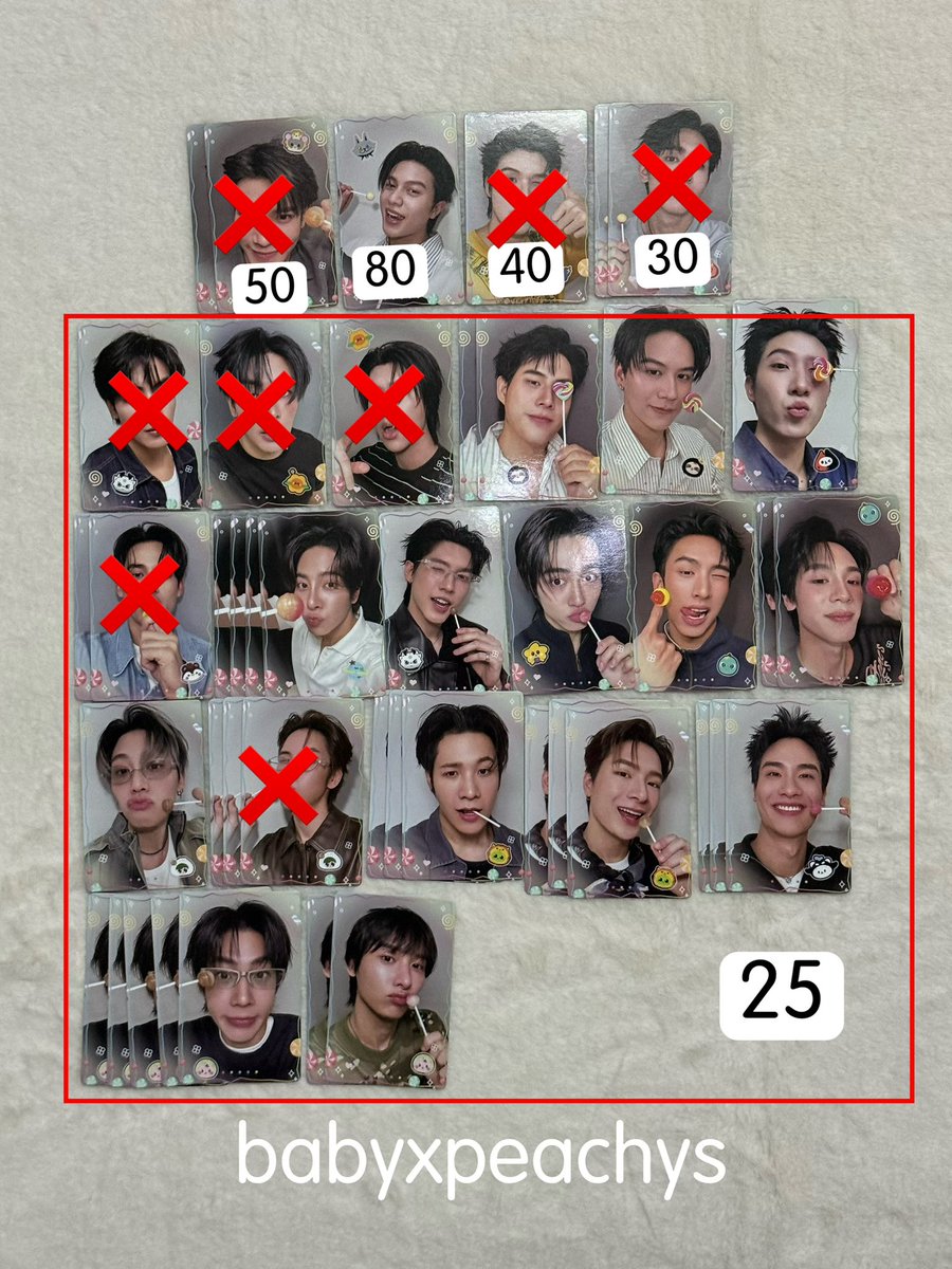 Babyxpeachys's tweet photo. ราคาอยู่ในรูป
🦋ใบละ 25 /2 ใบ 40
🦋ใบละ 20 /2 ใบ 30
☁️ค่าส่ง 40
☁️นัดรับวันที่ 8,10

📍เดมมาได้เลยค้าบ
🙏🏻เดมไม่ได้รบกวนฟอลมาก่อนน้า

#GMMTVFANIVAL2026HappyFamily
#ตลาดนัดgmm #ตลาดนัดgmmtv https://t.co/EV8SekwuWi