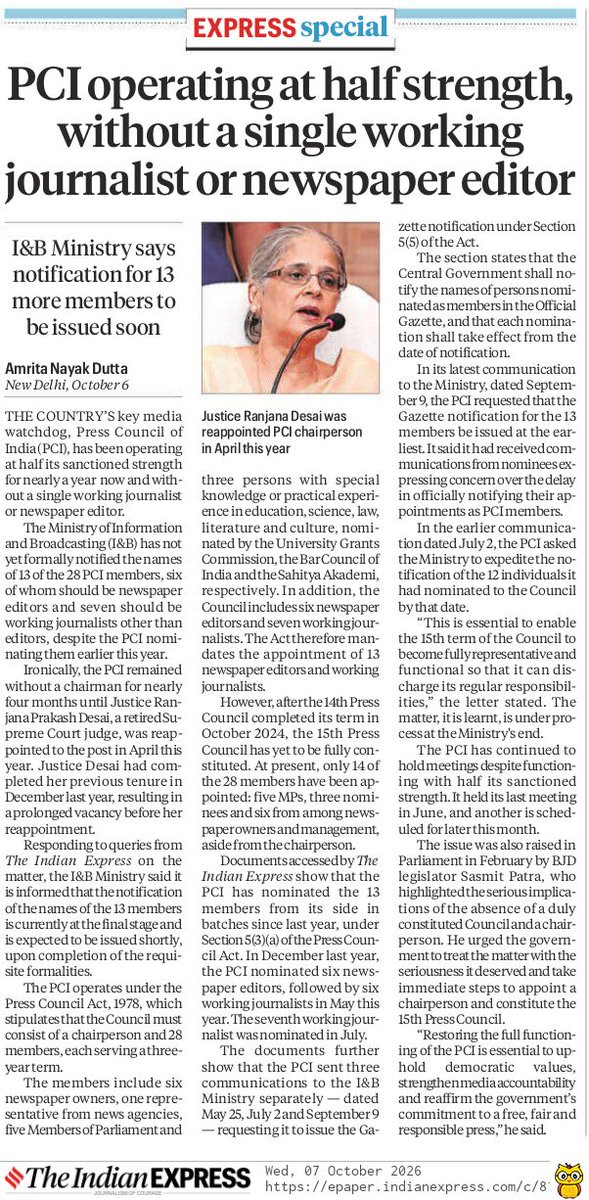pressnetindia's tweet photo. Clipping of  Delhi https://t.co/acbu15SycA 
@NUJIndia @journoras @DjaNuji @DjaNews @RakeshKhelToday https://t.co/ztk8FHKdlK