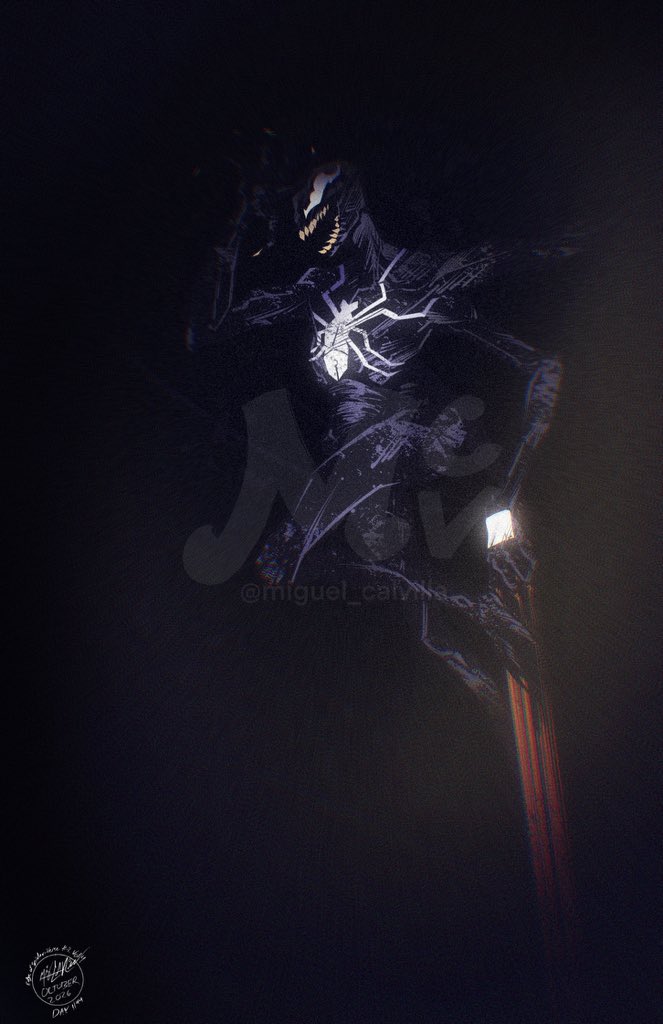 Miguel_CalVilla's tweet photo. Drawing one Spider-Person or Symbiote everyday until Beyond the Spider-Verse comes out    

Day 1194: Spooky-Man - Gluemy Miller (Earth 24563) https://t.co/lofq4yL27k