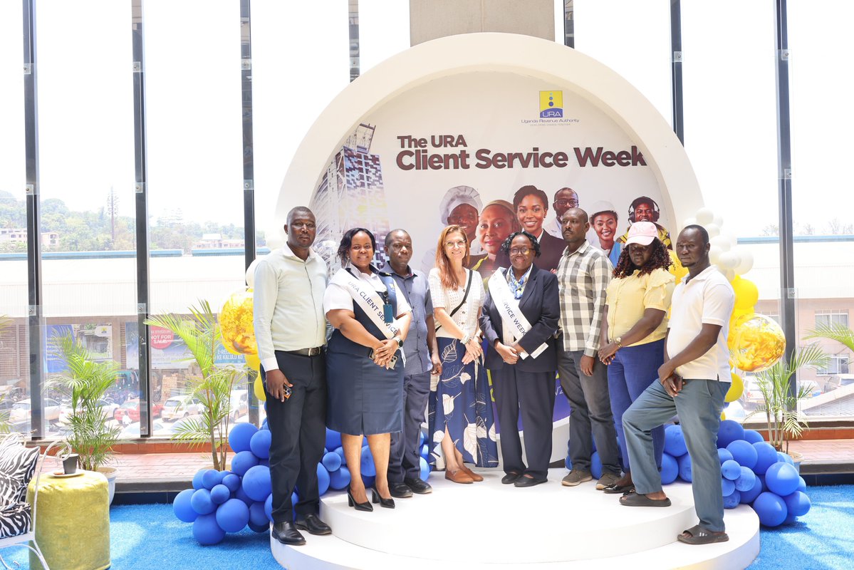 OweKyagwe's tweet photo. .@URA_CG: Your feedback and trust inspire us to keep going the extra mile to deliver simpler, faster and more responsive services.
#URACSW2026
#FfeBanno https://t.co/BW24xurPuL