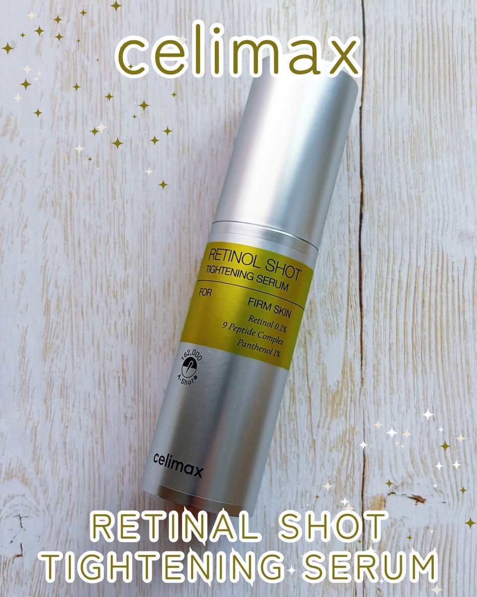 naa_2488's tweet photo. celimax💛
RETINAL SHOT TIGHTENING SERUM🤍
毛穴まわりのハリ感や、ざらつき、デコボコが気になる肌をなめらかに整えることを目指した、レチノール配合の30mlのセラムです。
いつものスキンケアに足す一本として取り入れやすそうだなと感じました。
#PR #celimax #セリマックス #スキンケア https://t.co/kQiDLO9mSX