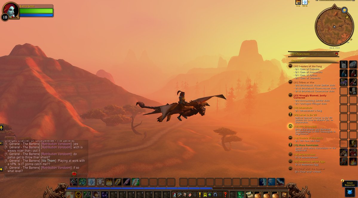 SystemFreez's tweet photo. God I love the Barrens https://t.co/wyC0TvxWUj