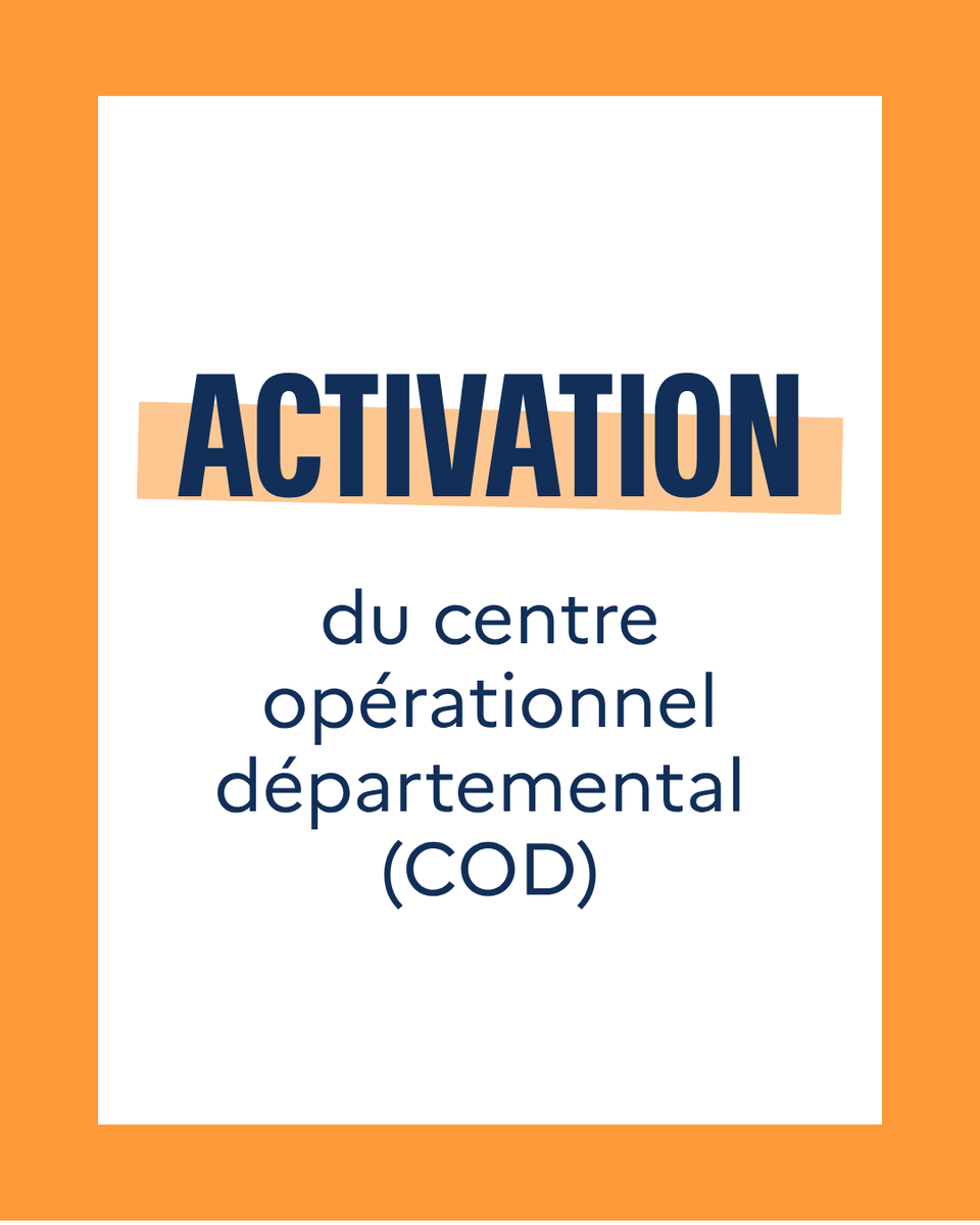 Prefet30's tweet photo. #VigilanceOrange 🟠 En raison des conditions météorologiques, de la vigilance orange Pluie-Inondation, Orages et de la vigilance jaune Crues en cours, Fabienne Decottignies, préfète du Gard, ouvre le centre opérationnel départemental et prend la direction des opérations ce jour à 5h00.
Les services de l’État et ses partenaires, sont mobilisés et suivent la situation.
⚠️ Il est demandé à la population de respecter les consignes des services de secours et de se tenir informée en consultant le site https://t.co/kUBfjKgN5V
👉 Consignes à la population :
• Limitez vos déplacements et renseignez-vous sur les conditions de circulation,
• Abritez-vous dans un bâtiment en dur et éloignez-vous des arbres,
• Renseignez-vous avant d'entreprendre un déplacement ou tout autre activité extérieure.
• Évitez les abords des cours d'eau,
• Ne vous engagez en aucun cas, à pied ou en voiture, sur une voie immergée ou à proximité d'un cours d'eau,
• Ne vous engagez pas sur un pont submersible ou un passage à gué s’il est fermé ou commence à être immergé. Respectez impérativement la signalisation.