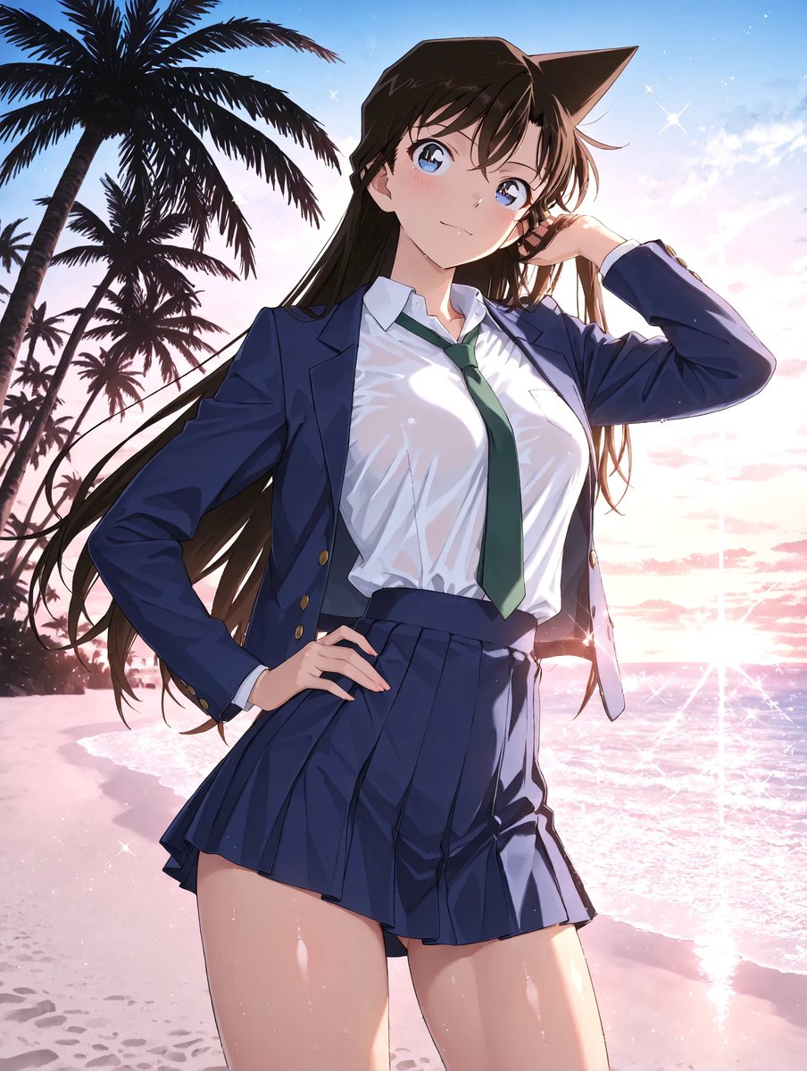 kitaakari66's tweet photo. 毛利蘭　制服ミニスカ
　 R18作品はこちら R18 artwork here https://t.co/1ys19V2bvL　　 #毛利蘭 #名探偵コナン https://t.co/NDo0q0rNIj