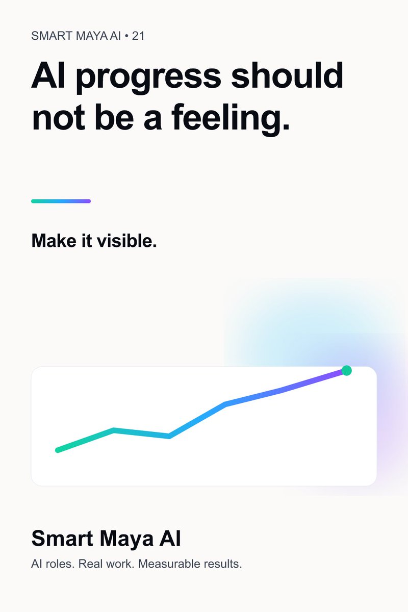 Hamsaspeaks's tweet photo. AI transformation does not fail because teams lack tools.

It fails when nobody measures what changed.

https://t.co/25ls2pmtw0

#AITransformation #BusinessTransformation #EnterpriseAI #AIMetrics #DigitalTransformation https://t.co/NoumfkNYSn