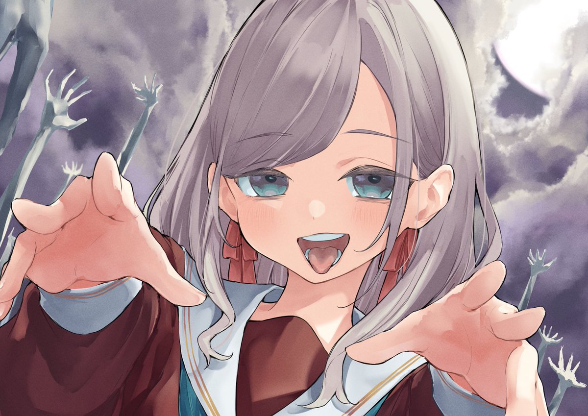 mend0o0_'s tweet photo. ゾンビ🧟‍♀️🐻‍
#蓮ノ空美術部 https://t.co/AiltCNMUP8
