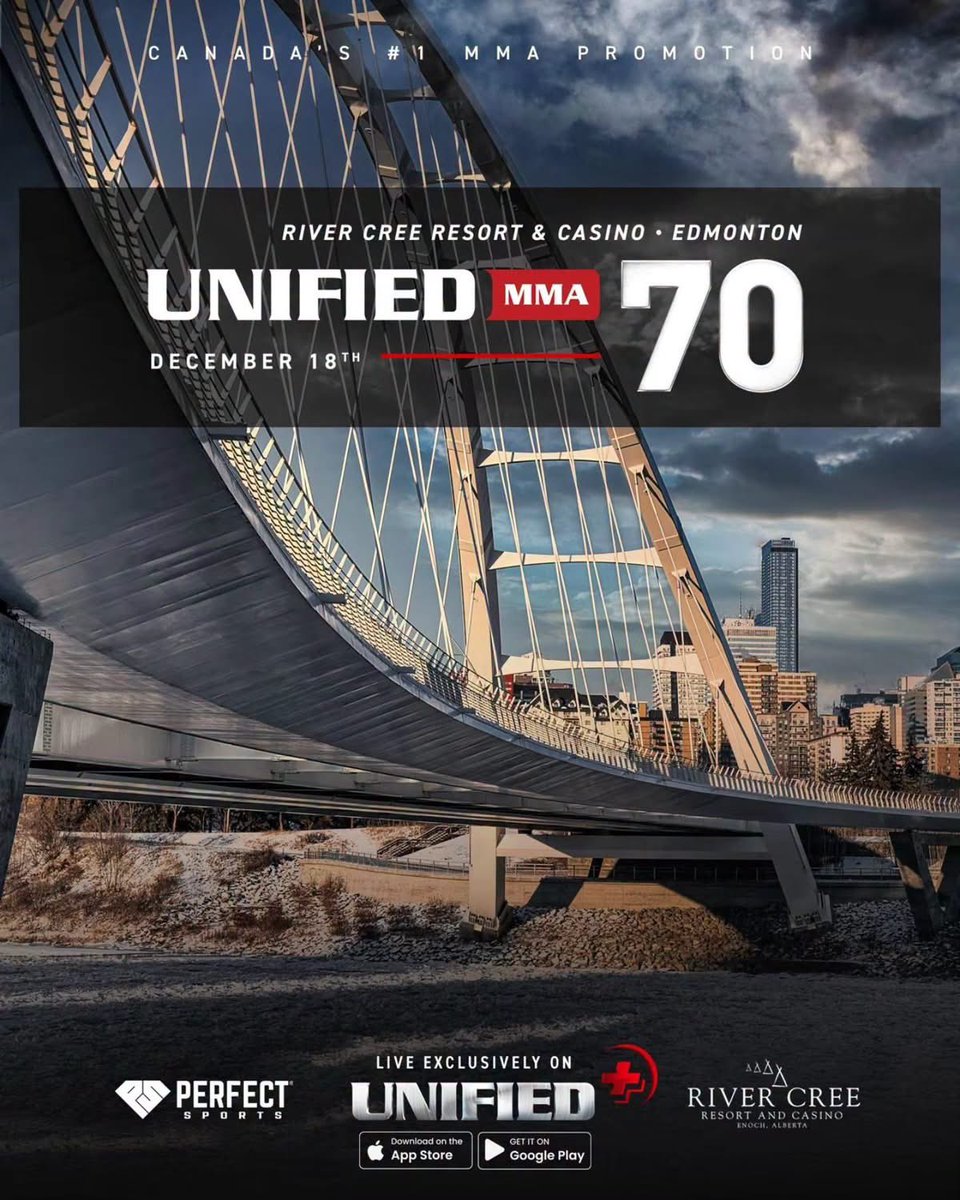 KenFranczek's tweet photo. December 18th!! @UnifiedMMA 70
Gonna be another Amazing "Sold Out" Show!! The Best 👊🏻💥 Bang, for your advertising buck...Hit me up for sponsorship opportunities before we're completely full.
🎰@RiverCreeCasino https://t.co/Mb65s7QRhC