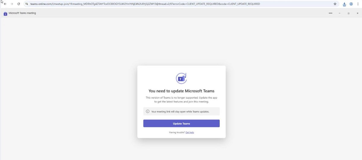 patialavii's tweet photo. ⚠���The Microsoft Teams impersonation page downloads a demo text file when visited.

Domain: teams-online[.]com

#Phishing #ThreatIntel https://t.co/3NYGFvKoFp