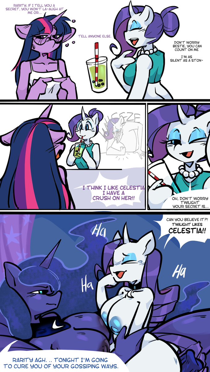 mimo_suap's tweet photo. Rarity, I love you, but sometimes you cross the line...

(I hope you all like this little comic🫪 let me know if you enjoyed it or if you have any ideas I should illustrate good Night🩶🩵)

#mlp4g #nsfw https://t.co/cGJr8CRLml