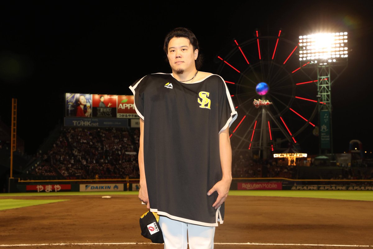 takafullc2's tweet photo. 【成績プレイバック】

上茶谷大河投手

登板数：36
勝利：8
敗北：3
防御率3.26
セーブ：1
ホールド：10
勝率：727
イニング：91
奪三振：80

中継ぎとして開幕1軍入りし、7月からはローテーションに定着！

キャリアハイの8勝を挙げました！

#sbhawks #鷹フル https://t.co/DjhG0TMTYV
