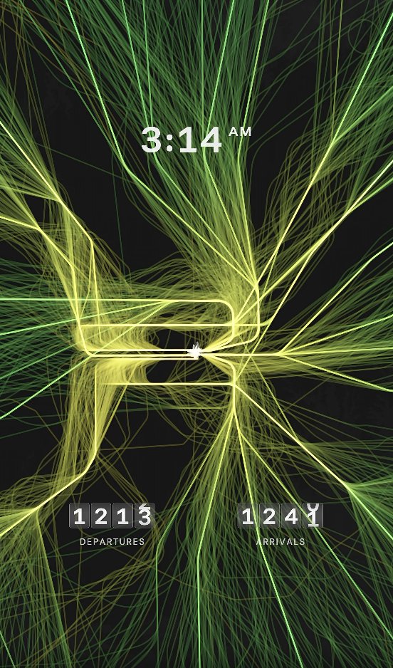 analyticflying's tweet photo. London Heathrow on the left & Atlanta on the right:

ATL handles double the movements with negligible holding while LHR's stacks are clearly visible in these 24h visuals!

The difference? ATL has 5 parallel runways, LHR just 2. If only LHR could build more runways?!