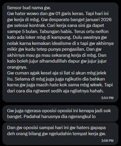 BudiBukanIntel's tweet photo. keluh kesah proletariat yang seharusnya diorganisir, bukan dikata katain https://t.co/R1kuzBOTSk