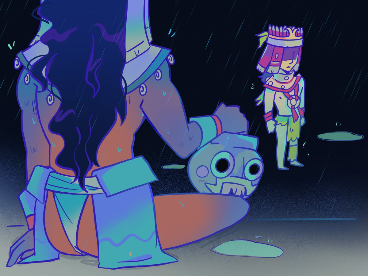imamuffiin_'s tweet photo. Algo de avance de esto :> 🌧️
#huitzilopochtli #tlaloc #aztec https://t.co/EJhXAkWOu5