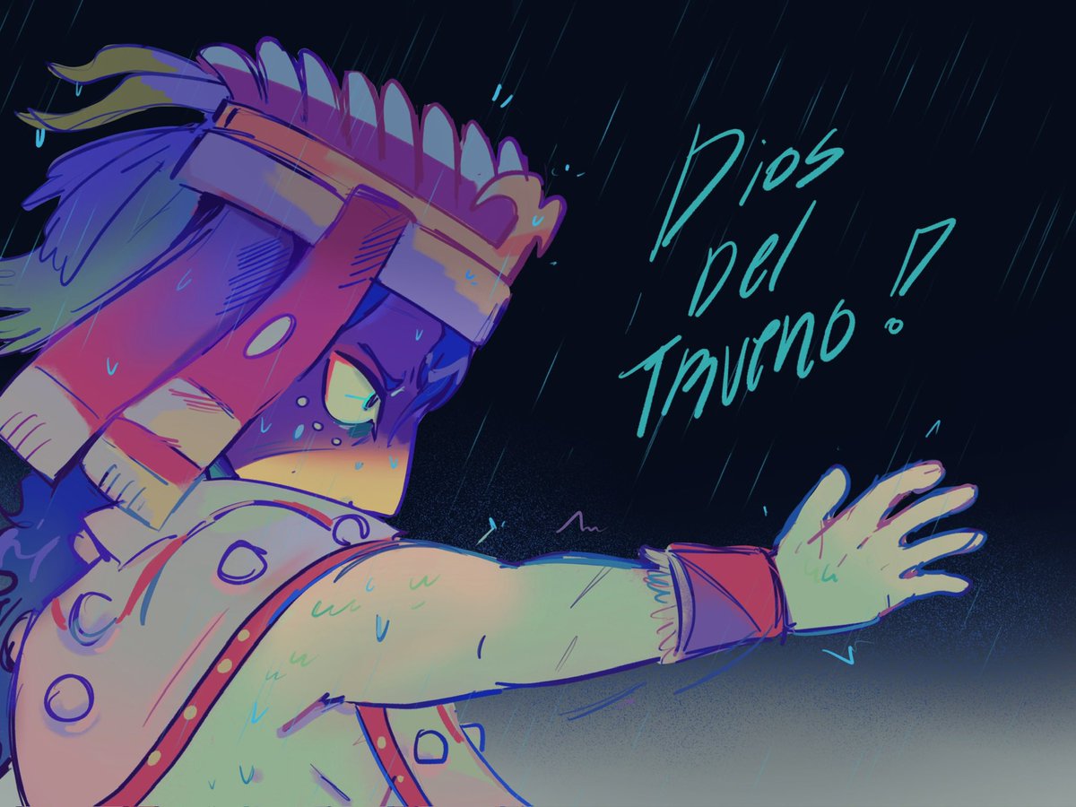 imamuffiin_'s tweet photo. Algo de avance de esto :> 🌧️
#huitzilopochtli #tlaloc #aztec https://t.co/EJhXAkWOu5